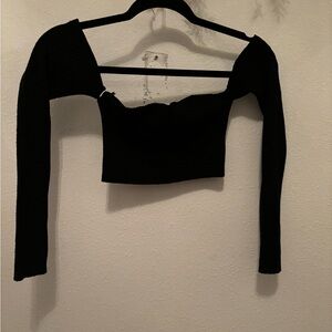 🦇🖤 Small Long sleeve mini shrug top 🖤🦇